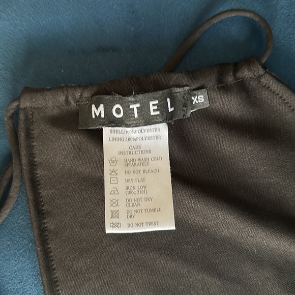 Motel ersa top butterfly watercolour black - Picture 7 of 7